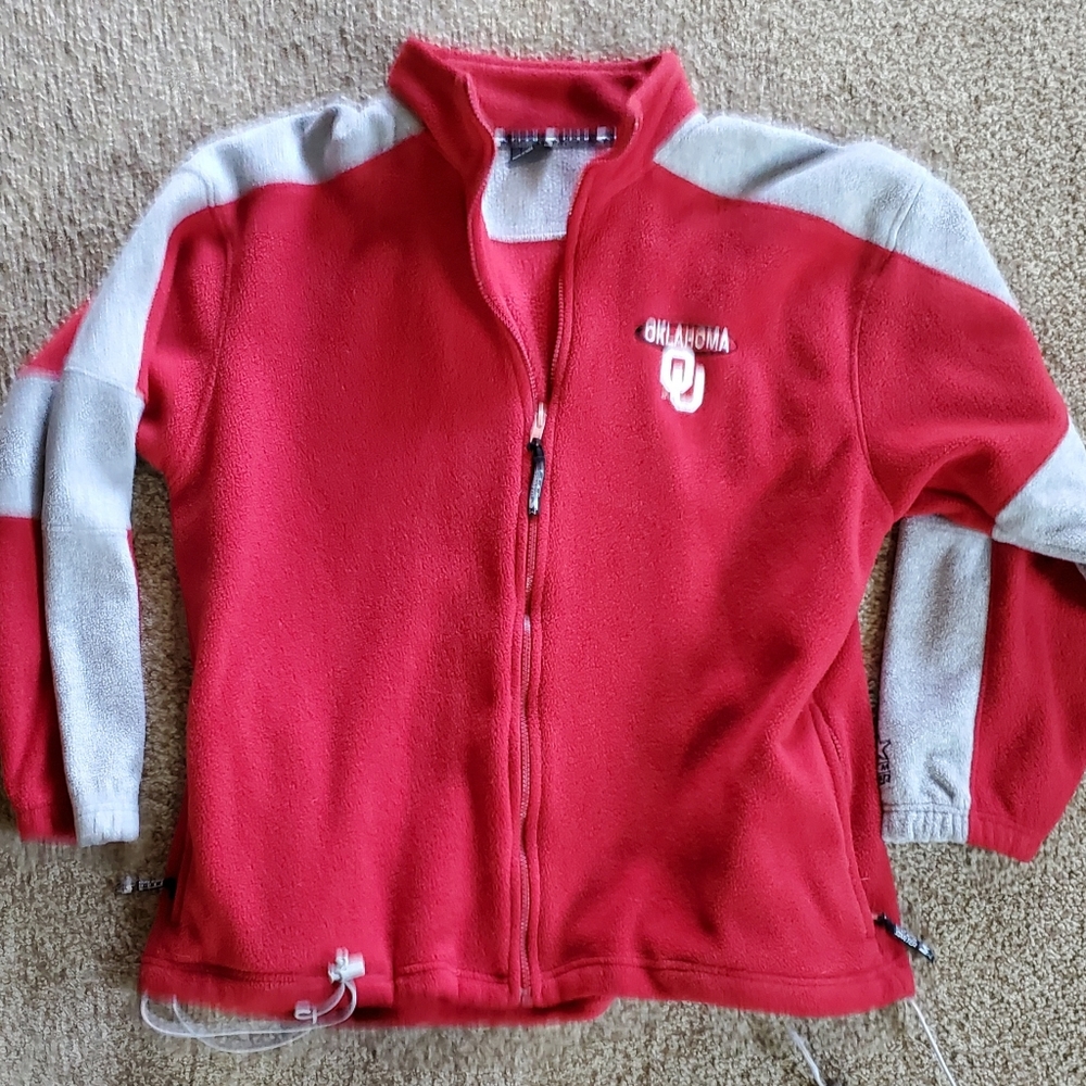 Oklahoma University fleece jacket